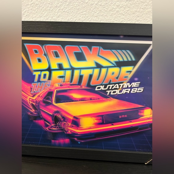 Back To The Future OUTatime Tour 85 3D 10x20 Picture - Picture 2 of 5